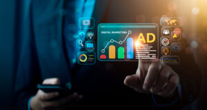 Maximizing ROI with Google Ads: LevelUp Marketing Solution Team Analyzing Campaign Data